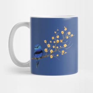 Blue Bird Tree Mug